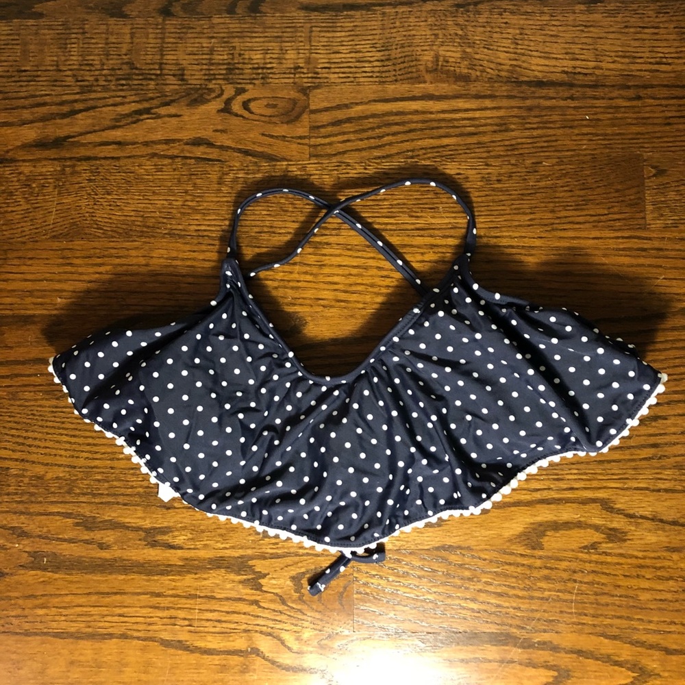 Polka Dotted Bikini Top